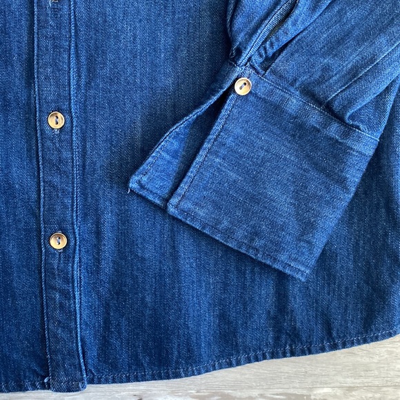 Zara Long Sleeve Denim Shirt - Picture 3 of 4